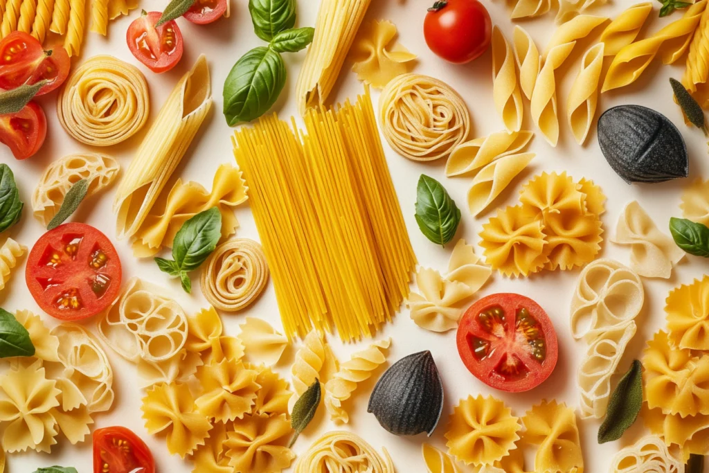 What pasta is closest to ditalini? - Selection of small pasta shapes