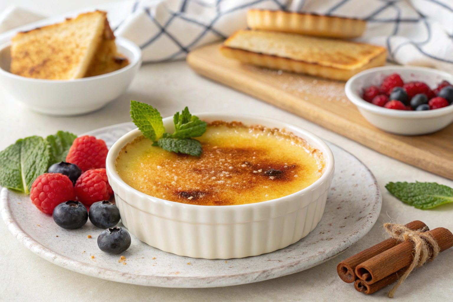 What Is Crème Brûlée Mostly Made Of